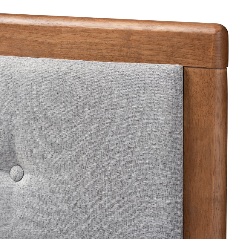 Tête de lit tapissier Kintzel, Gris clair, Grand