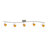 49'' 5 -Light Fixed Track Track Kit with Dimmable and Adjustable Head-727886007-727875812