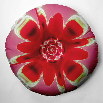 Abstract Reversible Throw Pillow