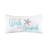 Wish Upon A Starfish Embroidered Throw Pillow