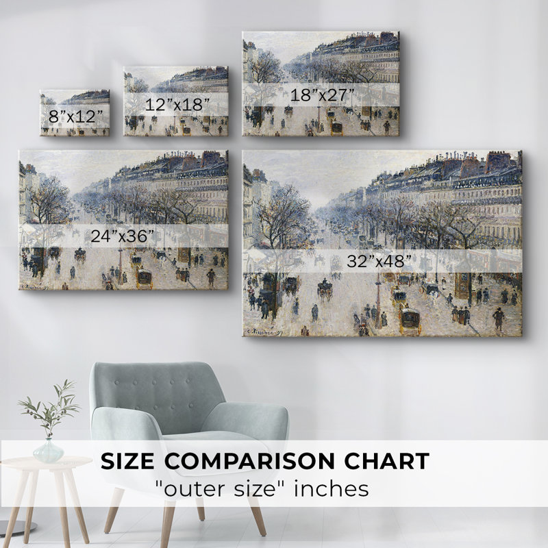 Paysages rétro-CCXLIV -Galerie enveloppée Cavas, 40 x 60