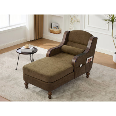 Chaise longue en chenille