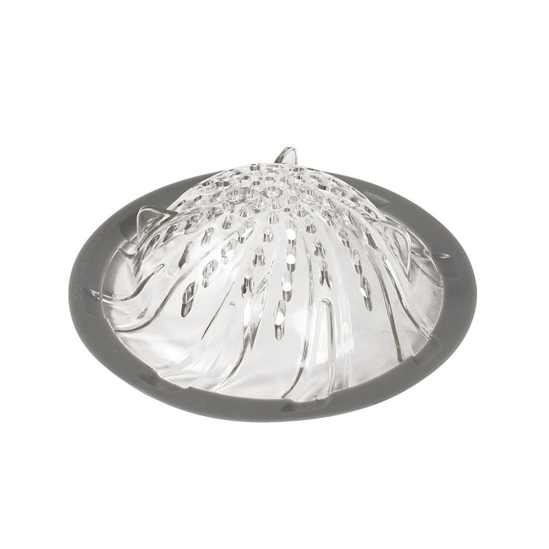 Basket Strainer, Grey & Clear
