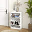 10 Pair Flip Down Shoe Storage