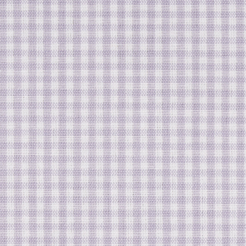 Barnet Cotton Check Fabric, Lilac