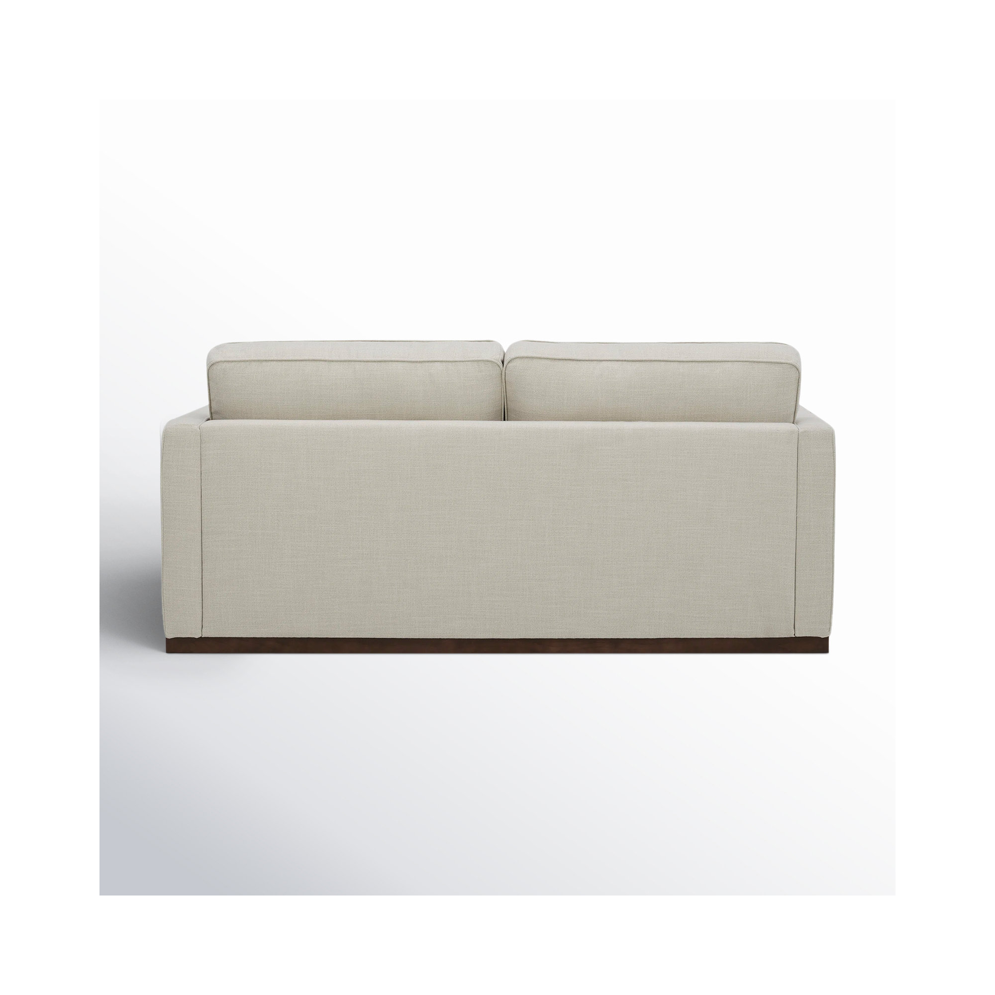 Bobbi 73'' Upholstered Loveseat, Effie Linen Performance Linen