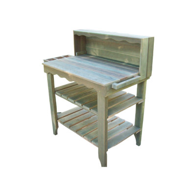 Kiefer Cedar Wood Potting Bench