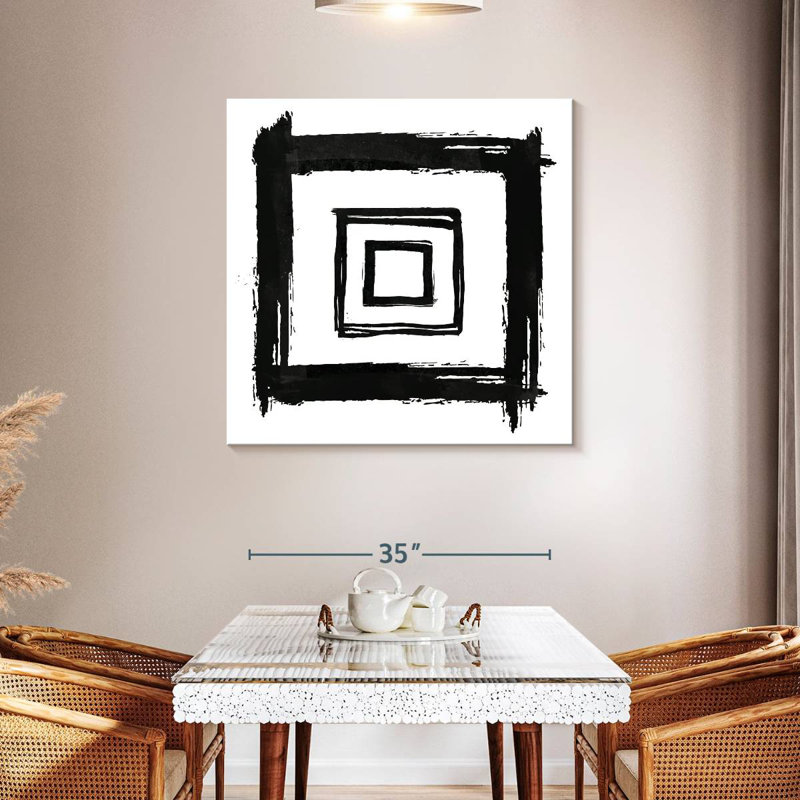 Avery Abstract Square, 39" H x 39" W