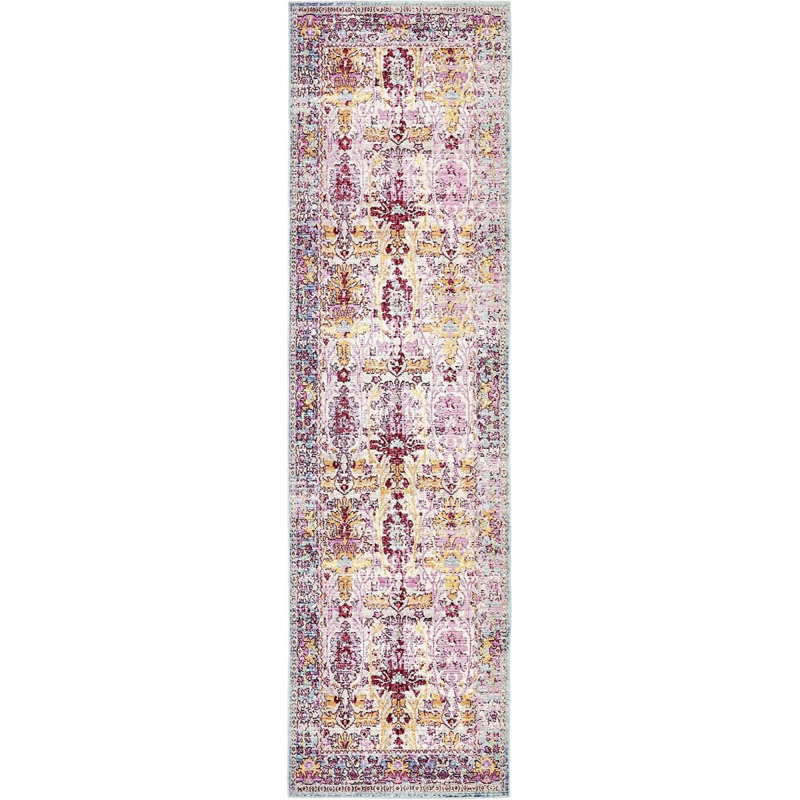 Donminique Geometric Indoor Rug, Runner 2'7" x 9'10"