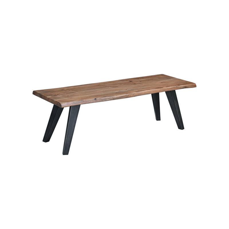 Knoxville 54" Bench in Smoked Acacia
