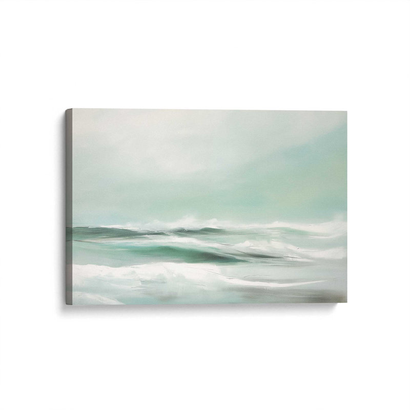 Impression sur toile Serene Swells II, H 12 po x l 18 po x P 1,25 po, Toile tendue, 1