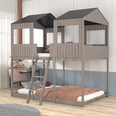 Narendra Kids Full Over Full Bunk Bed