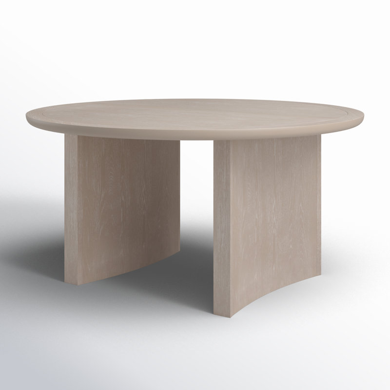 Aruna Oak Round Dining Table