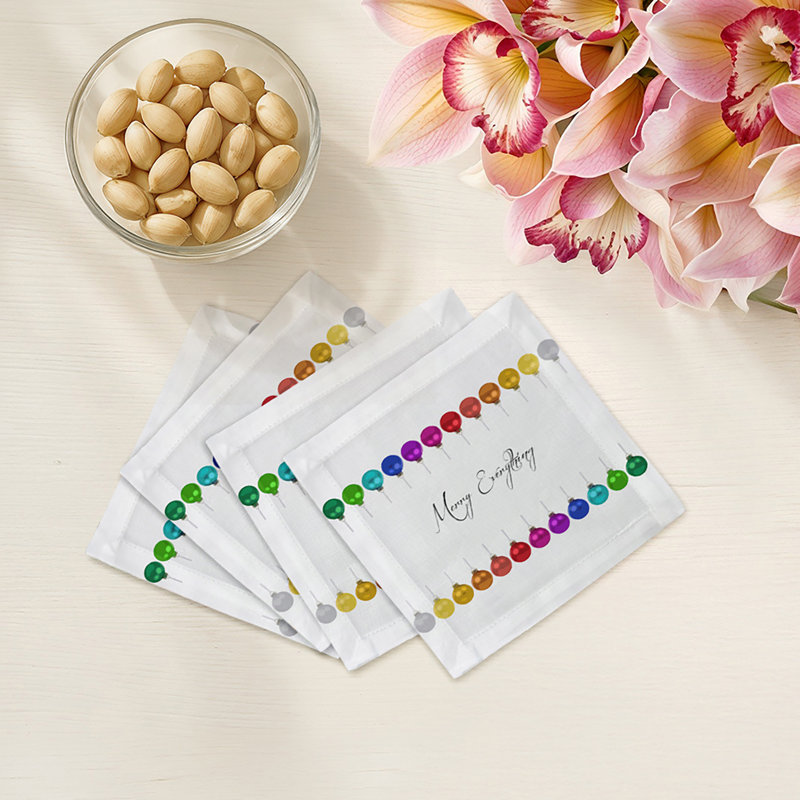 Cotton Sateen Square Napkins