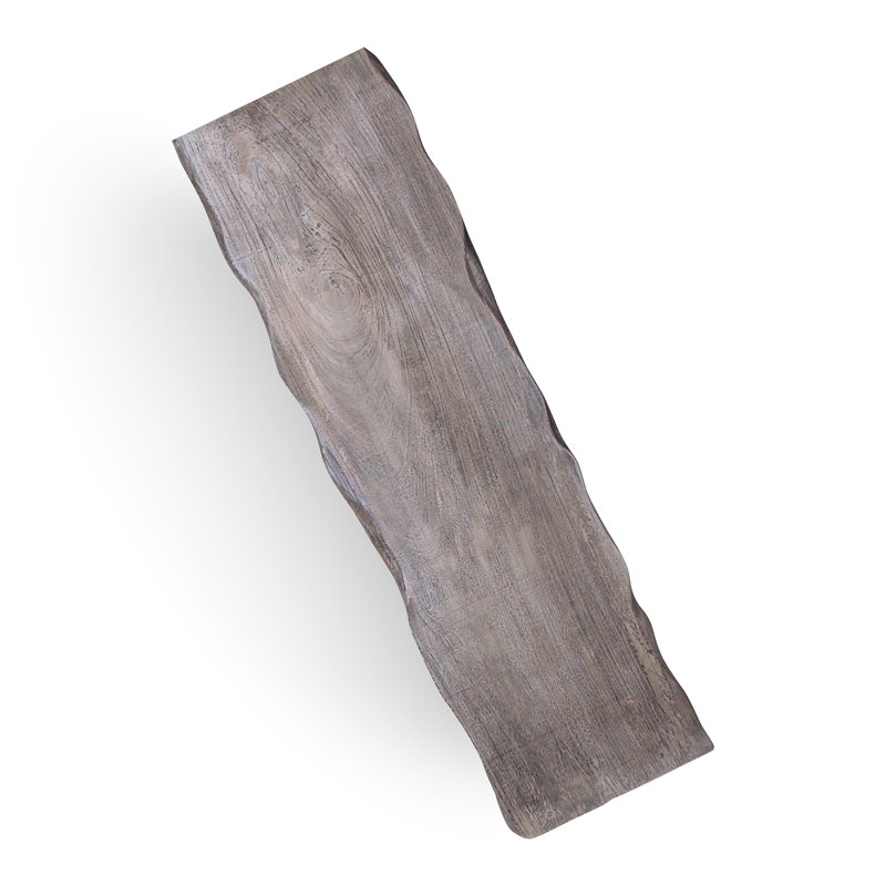 Console 59 "en bois massif, Gris français