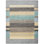 Wool Striped Area Rug in Blue/Cream/Gray