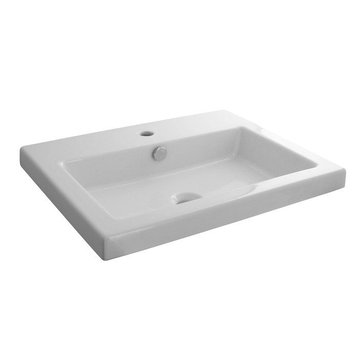 Cube 23.63'' W Single Vanity