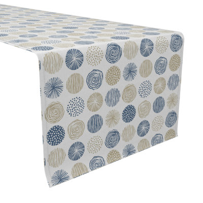Rectangular Cotton Twill Table Runner