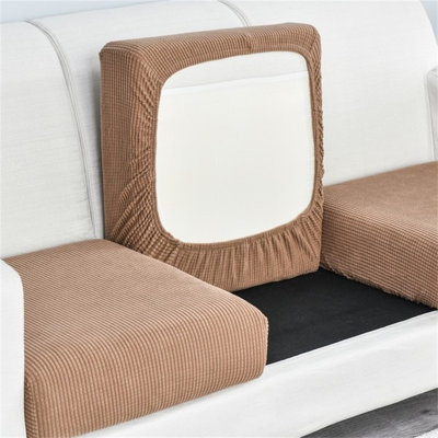 Housse de siège à coussins rembourrés en fibre de protection pour salon