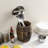 Wood Round Utensil Crock