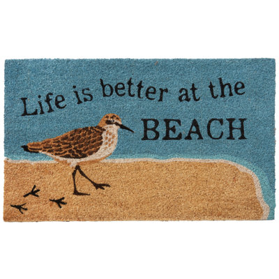 Sand Piper Outdoor Doormat