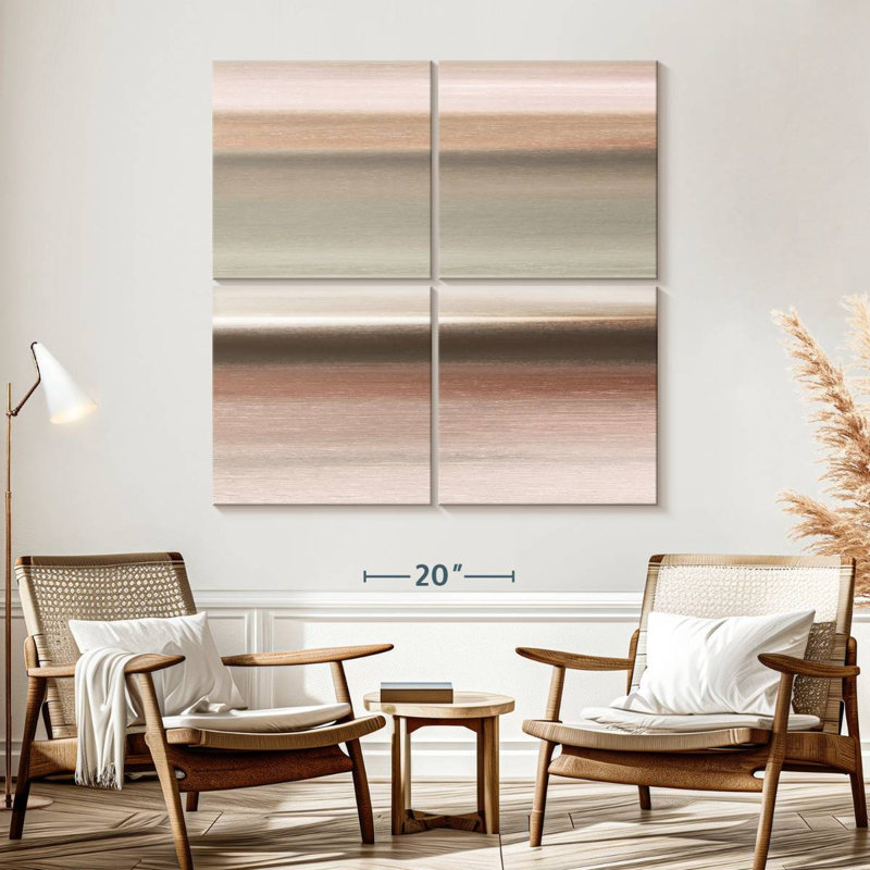 Avery Guilded Sands I, 57" H x 57" W