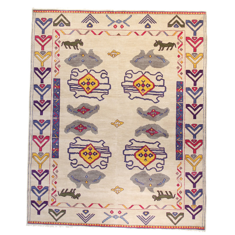 One-of-a-Kind 5' X 8' Hand Knotted Area Rug