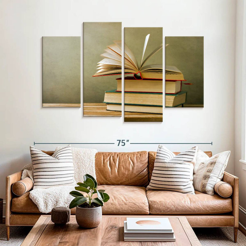 Kerner Books To Read, 42'' H x 68'' W