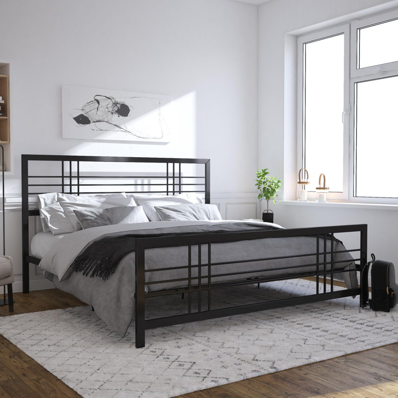Boghos Metal Bed, Single (3')