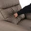 Fauteuil inclinable pivotant en similicuir Ijahnae-1430215567-1436806407