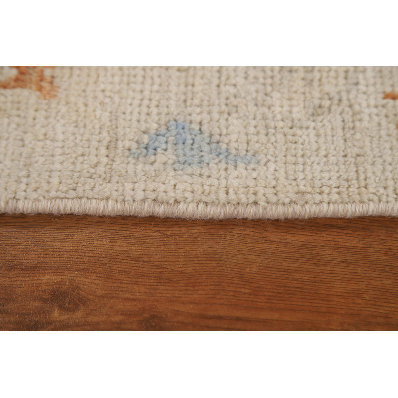 Muted Oushak Oriental Area Rug Wool 2x3