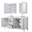 Meuble-lavabo double 72 po avec plateau en quartz et miroir Daria-100481655-100481657-100501894