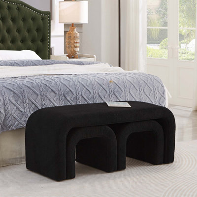 3 Piece U-Shaped Teddy Bench