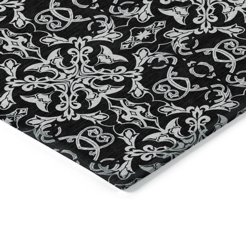 Malchow Washable Oriental Indoor / Outdoor Rug, Runner 2'3" x 7'6"