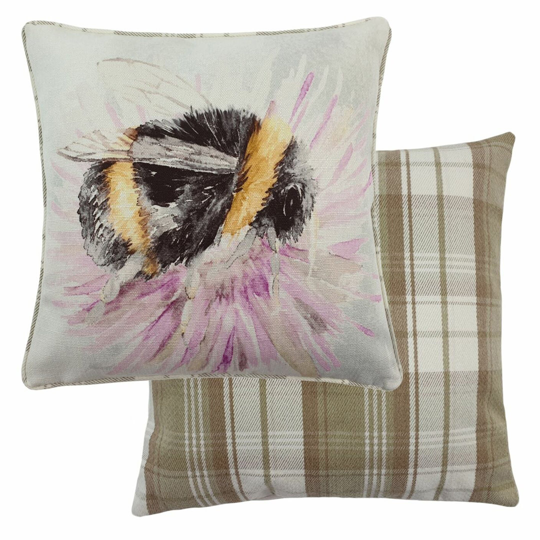 Floral Cushion with Filling