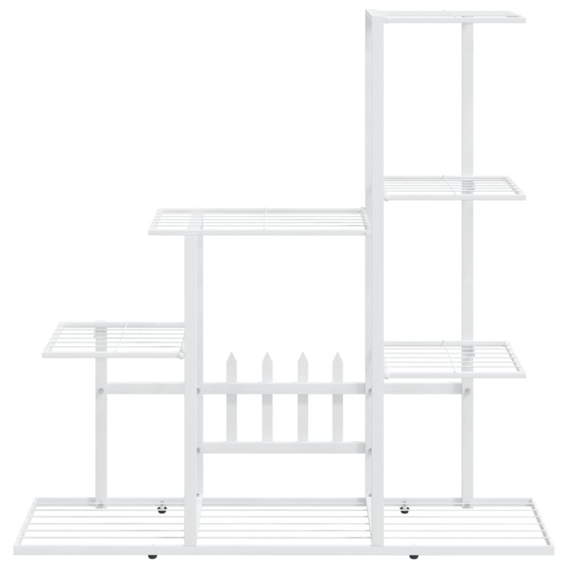 Patchett Plant Stand, White, 88cm H x 94.5cm W x 25cm D