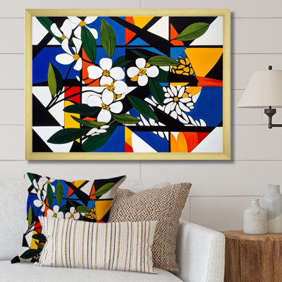 Rolandini " White And Yellow Petals Of Abstraction II "