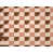 Brun / damier rose