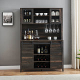 Cutcheon Sideboard with Bar Hutch