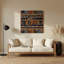 «Farm Country», bordure en métal brun, art mural-402154453