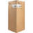 Steel Open Kitchen Trash Can - 15 Gallons