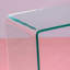 Grande console transparente