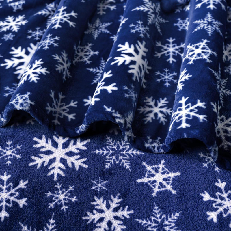 Christmas Throw Snowflake