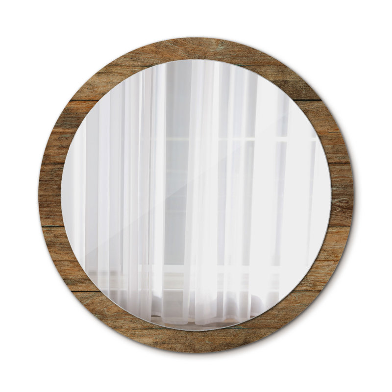 Huldar Glass Flat Wall Mirror
