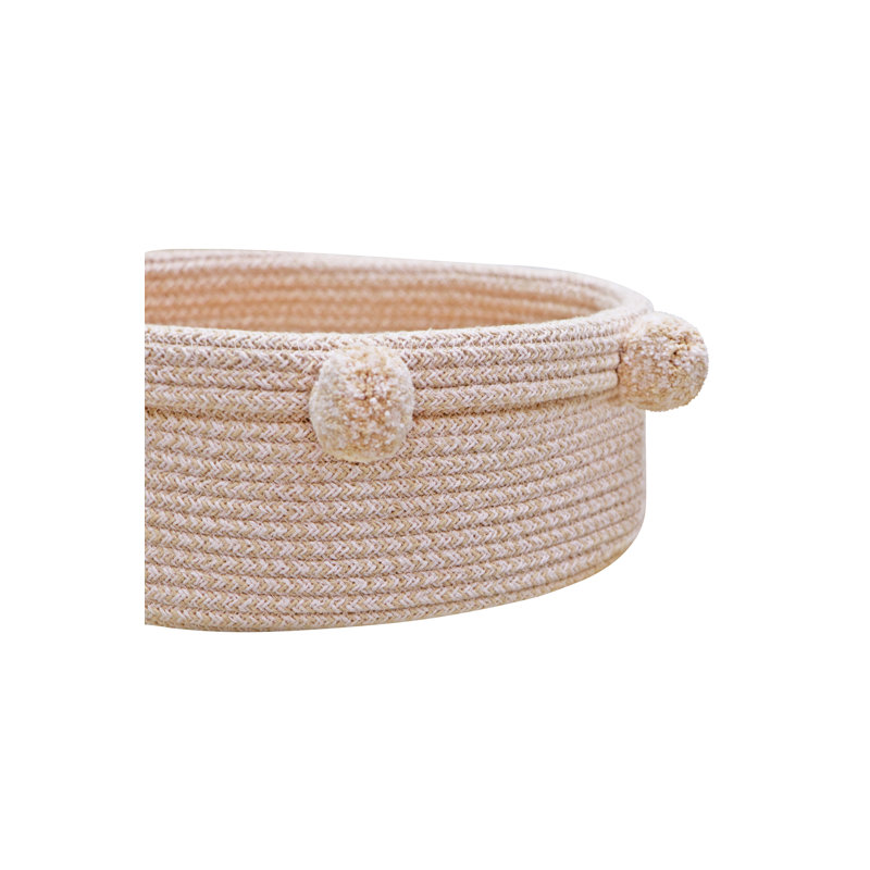 Panier en composite Lorena Canals, Rose