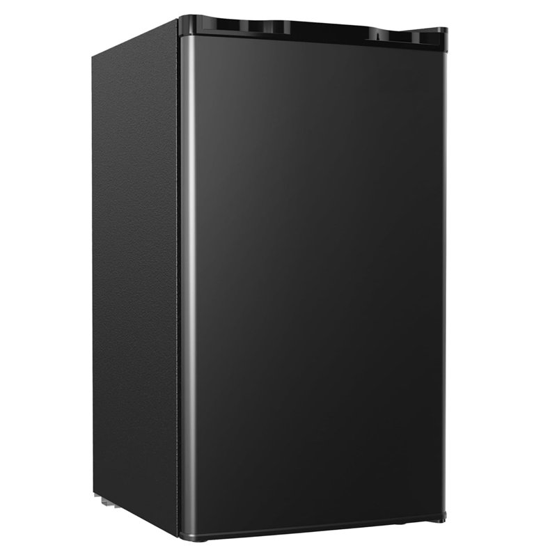 Compact Refrigerator with Freezer – 3.2 Cu.Ft Single Door Mini Fridge, Energy-Efficient, Quiet, Adjustable Shelves, Ideal for Dorm, Office, Bedroom, Kitchen, RV, Bar – 3.2 Single Door BC-90