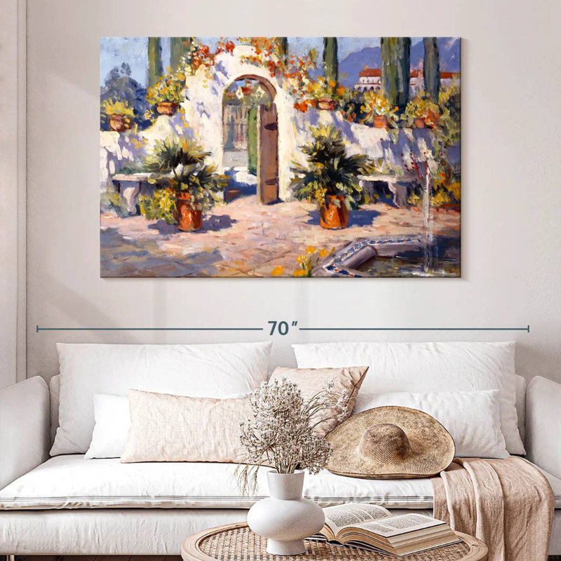 Spanish Arch, 34" H x 51" W