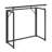 31.5 In. Folding Desk For Small Spaces, No Assembly Required, Black