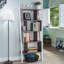 Bibliothèque présentoir en bois H 71 "à 5 tablettes Akyrie