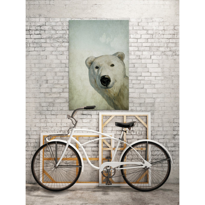 «Hello from Alaska», reproduction sur toile tendue, H 18 po x l 12 po x P 1,5 po